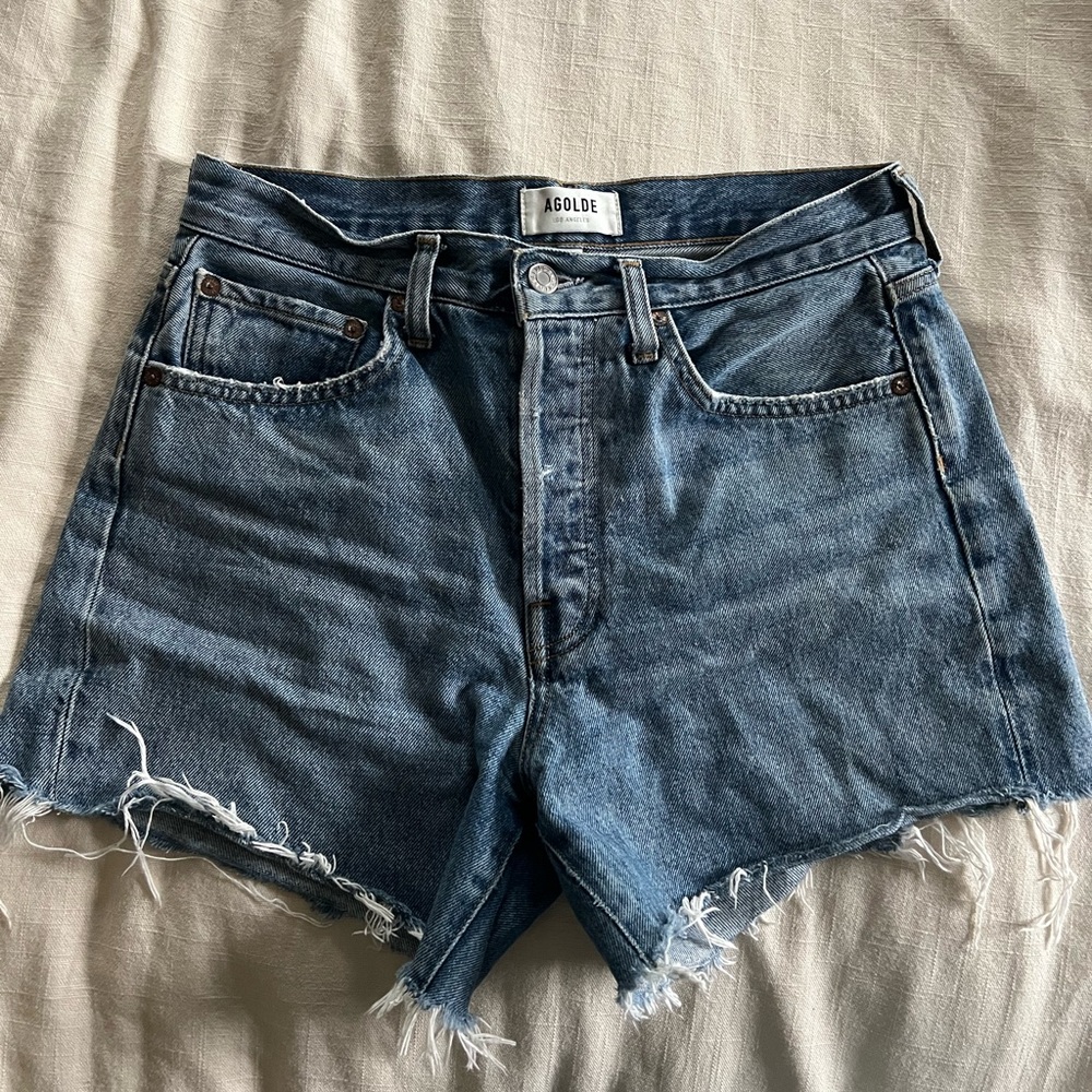 Agolde Parker Long Shorts